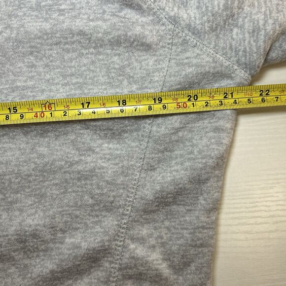 Ivory Ella womens Large pull over hooded sweatsirt gray Green Hoodie Elephant - Picture 6 of 7